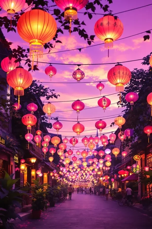 会安灯笼 越南电影 越南电影 南洋风情 东南亚文化